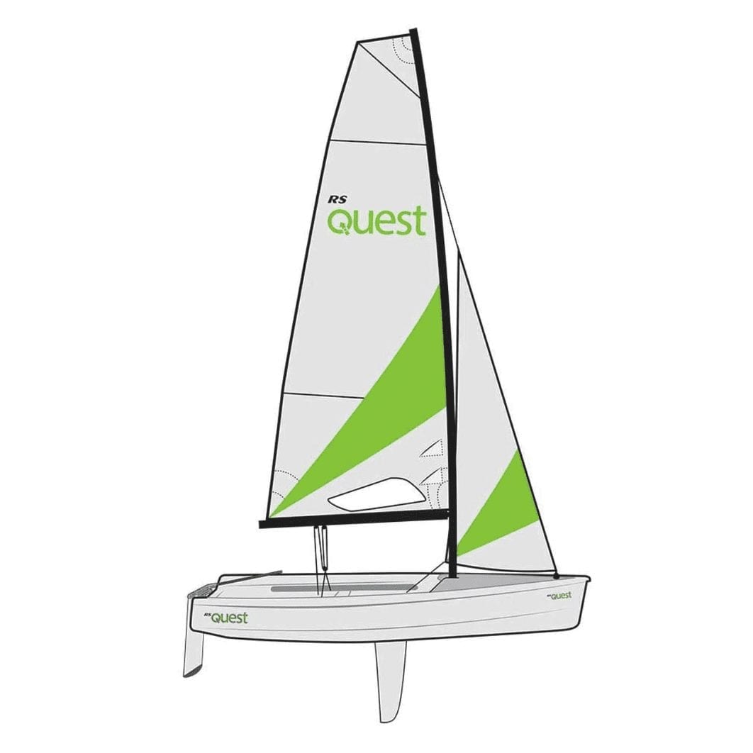 RS Quest racing class dinghy