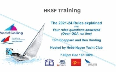 HHYC Racing Rules of Sailing Webinar