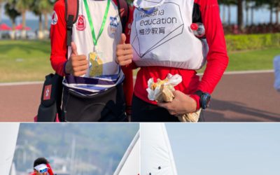 The HKSI ILCA 4 team did great at the 2022 CYA Youth Sailing League in Xiamen, China
