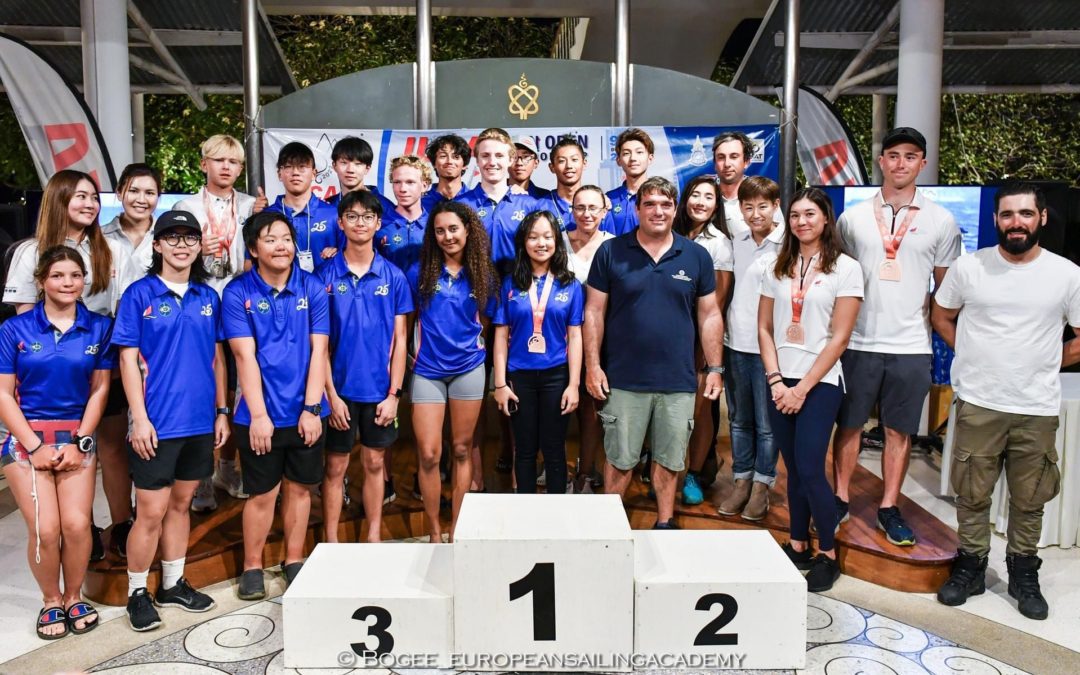 Hong Kong national laser sailing team won 3 medals in the ILCA Asian Open Championship.