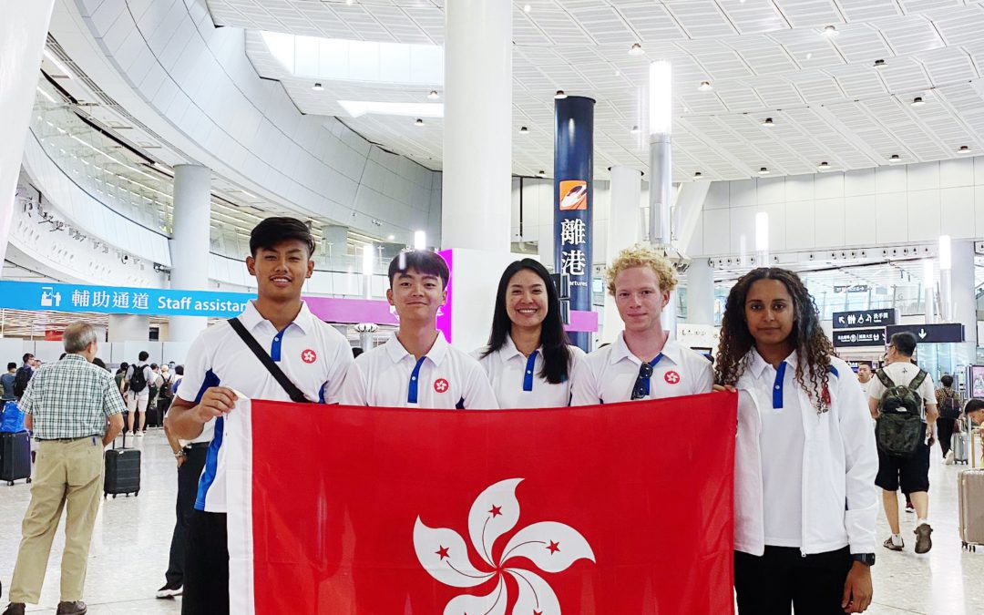 香港帆船代表已經在上星期六（11月4日）出發前往廣西北海參加第一屆全國學生(青年)運動會