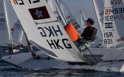 Nicholas Halliday finished 7th at the 2024 ILCA Senior Europeans and Open European Trophy.
